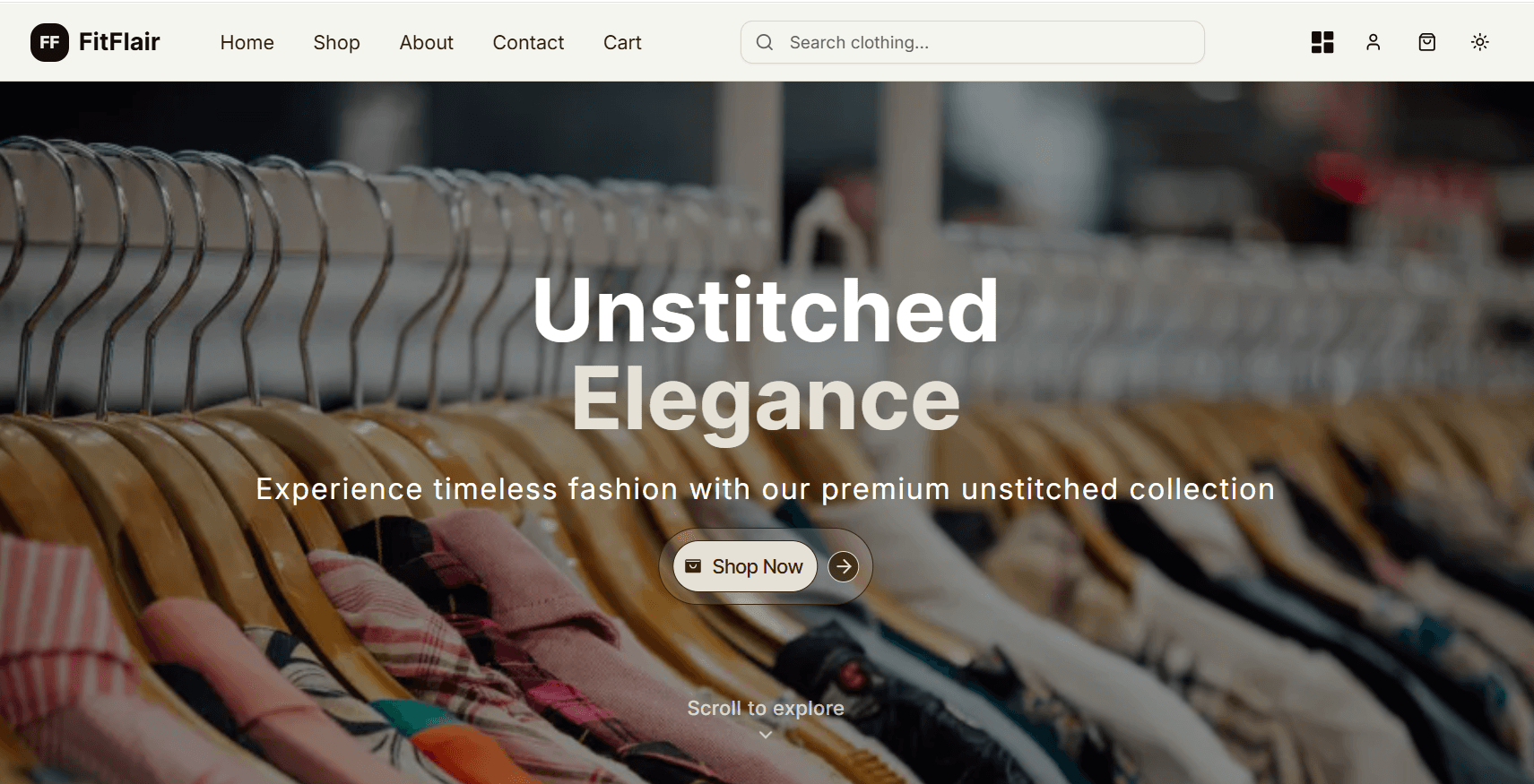 Fit Flair - E-Commerce Platform